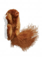 KONG игрушка для кошек "Белка" с тубом кошачьей мяты