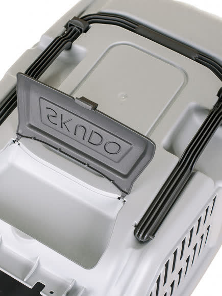 MPS переноска SKUDO 4  68х48х51h см с металлической дверцей с замком серая