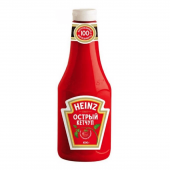 Кетчуп (Хайнц) Острый 8х1кг (80) пластик Кетчуп (Хайнц) Острый 8х1кг (80) пластик