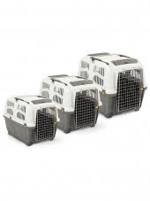 MPS переноска SKUDO 5  79х58,5х65h см с металлической дверцей с замком серая