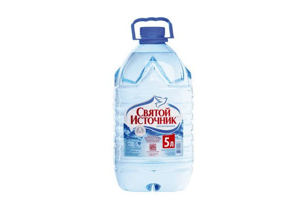 Вода Святой источник негазированная 5л (упаковка 2 шт) оптом купить в ...