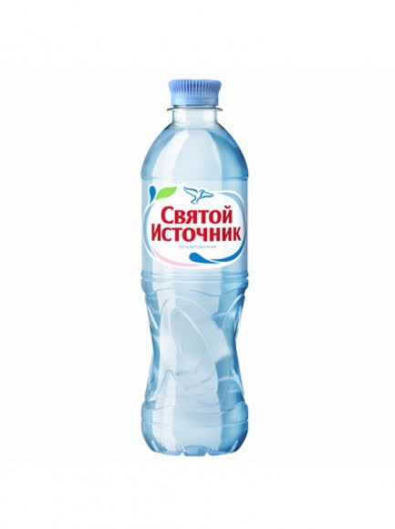 Вода Святой источник негазированная 0,5л (упаковка 12 шт)
