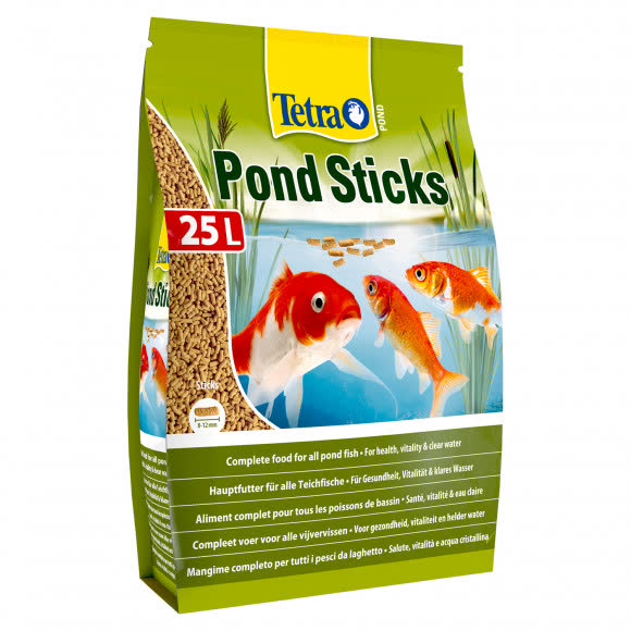 Tetra Pond Sticks корм для прудовых рыб в палочках 25 л Tetra Pond Sticks корм для прудовых рыб в палочках 25 л