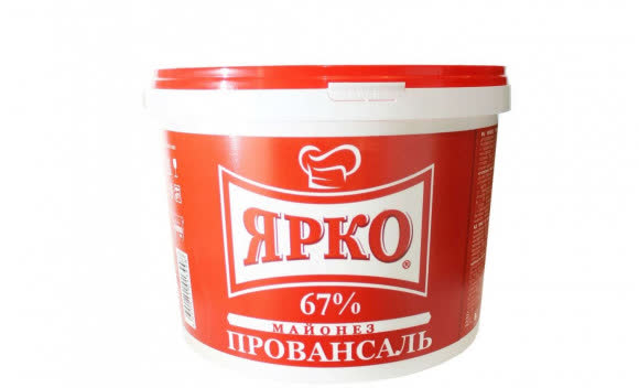 Майонез 67% "Провансаль" Ярко 10 кг ведро