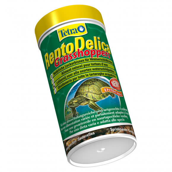 Tetra ReptoDelica Grasshoppers лакомство для водных черепах (кузнечики) 250 мл Tetra ReptoDelica Grasshoppers лакомство для водных черепах (кузнечики) 250 мл