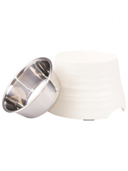 SuperDesign миска для собак меламиновая 500 мл, белая SuperDesign миска для собак меламиновая 500 мл, белая