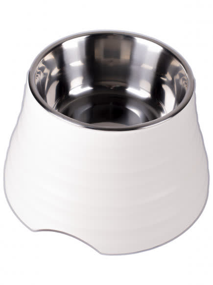 SuperDesign миска для собак меламиновая 500 мл, белая SuperDesign миска для собак меламиновая 500 мл, белая