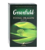 Чай Гринфилд Flying Dragon 100 гр (упаковка 14 шт) зеленый