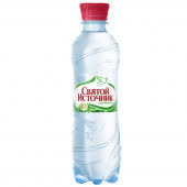 Вода Святой источник газированная 0,5л (упаковка 12 шт)