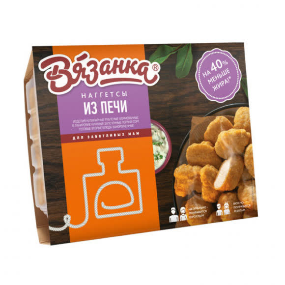 Наггетсы Вязанка из печи 250гр