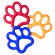 BAMA PET игрушка для собак ORMA 15см, резина, цвета в ассортименте