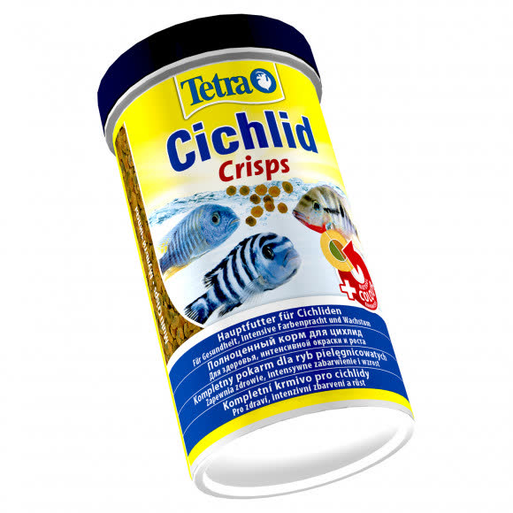 Tetra Cichlid Crisps корм для цихлид в чипсах 500 мл Tetra Cichlid Crisps корм для цихлид в чипсах 500 мл