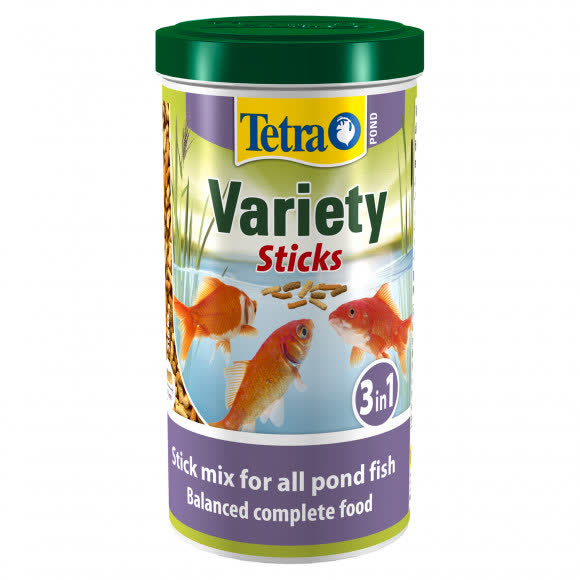 Tetra Pond Variety Sticks корм для прудовых рыб (3 вида палочек) 1 л Tetra Pond Variety Sticks корм для прудовых рыб (3 вида палочек) 1 л