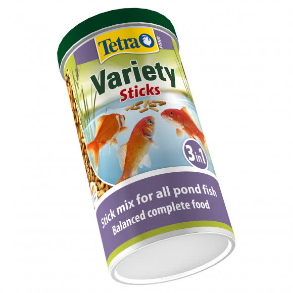 Tetra Pond Variety Sticks корм для прудовых рыб (3 вида палочек) 1 л Tetra Pond Variety Sticks корм для прудовых рыб (3 вида палочек) 1 л