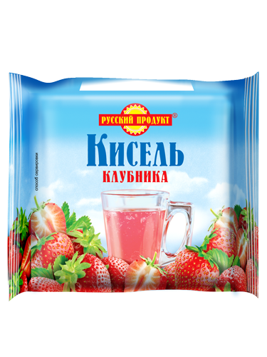 Кисель Русский продукт брик клубничный 220 гр (упаковка 14 шт)