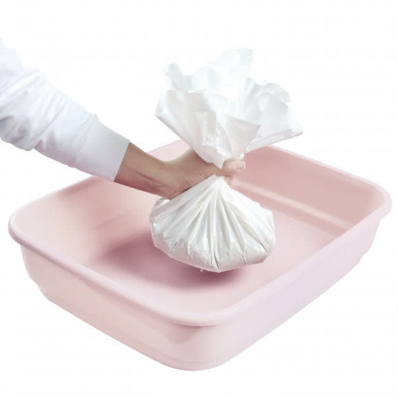 IMAC туалет-лоток для кошек DUO с совочком на подставке 50х40х15h см, нежно-розовый IMAC туалет-лоток для кошек DUO с совочком на подставке 50х40х15h см, нежно-розовый