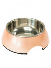 SuperDesign миска на меламиновой подставке 160 мл розовый перламутр SuperDesign миска на меламиновой подставке 160 мл розовый перламутр