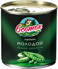 Горошек молодой ГОСТ 6 Соток 400 гр (упаковка 12 шт) Горошек молодой ГОСТ 6 Соток 400 гр (упаковка 12 шт)