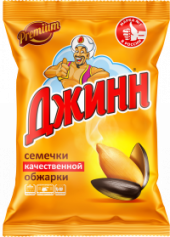 Семечки Джинн жареные 100 гр (упаковка 35 шт)