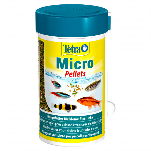 Tetra Micro Pellets корм для мелких видов рыб 100 мл Tetra Micro Pellets корм для мелких видов рыб 100 мл