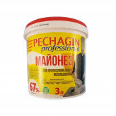Майонез Печагин Professional 67% ведро 3л (упаковка 2 шт) Майонез Печагин Professional 67% ведро 3л (упаковка 2 шт)