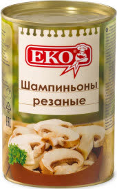 Грибы Шампиньоны Резаные 12х400г (ЭКО)