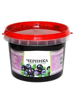 Джем Тогрус Черничный 900 гр (упаковка 6 шт)
