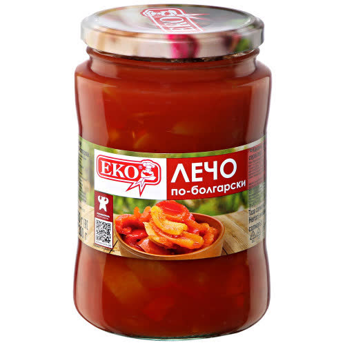 Лечо по-болгарски 12х680г (ЕКО)