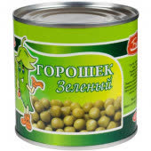 Горошек зеленый ГОСТ ж/б 12х400г (БАРКО) Горошек зеленый ГОСТ ж/б 12х400г (БАРКО)