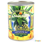 Ананасы Золотая Долина кольца 580 мл (упаковка 24 шт) Ананасы Золотая Долина кольца 580 мл (упаковка 24 шт)