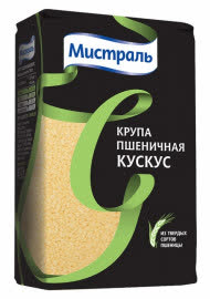 Крупа пшеничная Мистраль Кускус 450 гр (упаковка 12 шт)