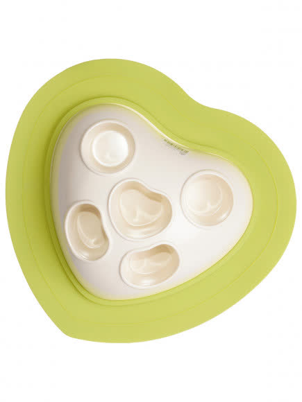 SuperDesign миска силиконовая для медленного поедания светло-зеленая SuperDesign миска силиконовая для медленного поедания светло-зеленая