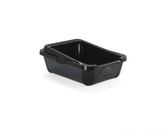 Moderna Luxurious туалет-лоток с бортом Hercules 51x39x19h см, черный