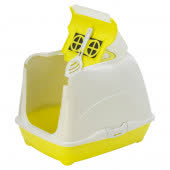 Moderna био-туалет Flip Cat 50x39x37h см с совком, желтый Moderna био-туалет Flip Cat 50x39x37h см с совком, желтый