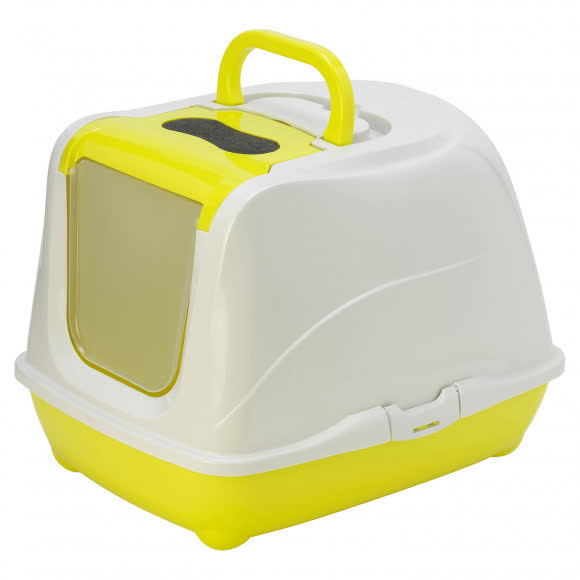 Moderna био-туалет Flip Cat 50x39x37h см с совком, желтый