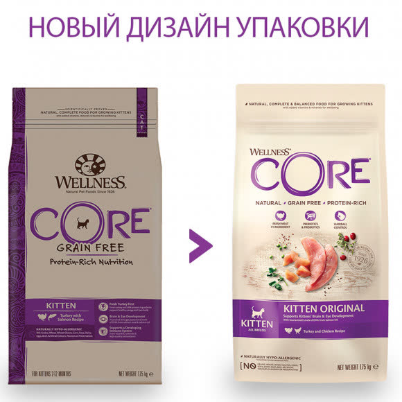 CORE корм из индейки для котят 1,75 кг