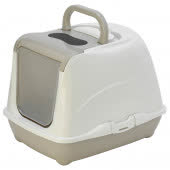 Moderna био-туалет Flip Cat 50x39x37h см с совком, серый Moderna био-туалет Flip Cat 50x39x37h см с совком, серый