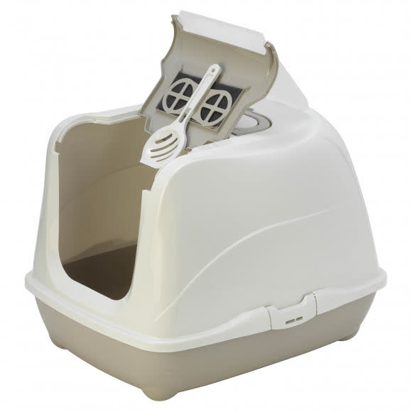 Moderna био-туалет Flip Cat 50x39x37h см с совком, серый