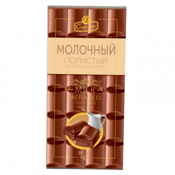 Спартак шоколад 75грх13 Пористый Молочный (П-224 Р-16)