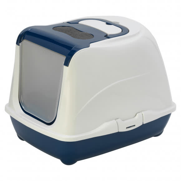 Moderna био-туалет Flip Cat 50x39x37h см с совком, синий