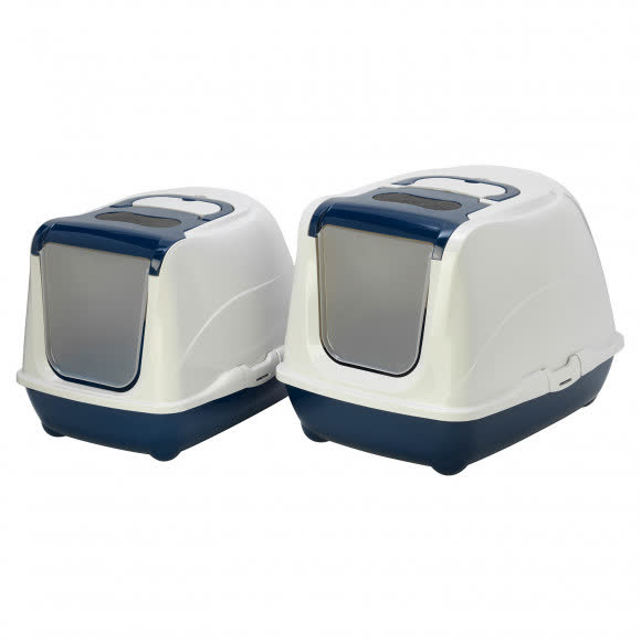 Moderna био-туалет Flip Cat 50x39x37h см с совком, синий