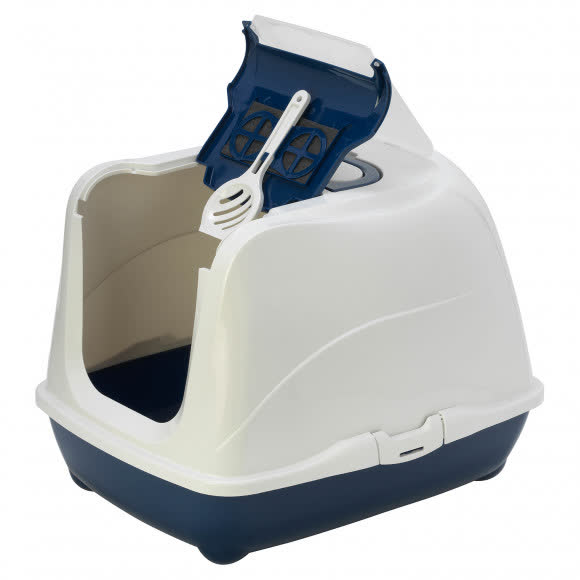 Moderna био-туалет Flip Cat 50x39x37h см с совком, синий