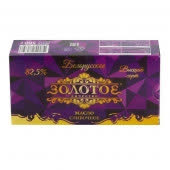 Масло сливочное ЗОЛОТОЕ 82,5% 500гр (упаковка 12 шт)
