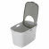 Moderna био-туалет Top Cat 59x39x38h см, вертикальный вход, бело-серый