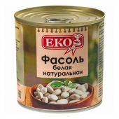 Фасоль белая в собствен. соку 12х420мл (ЭКО) Фасоль белая в собствен. соку 12х420мл (ЭКО)