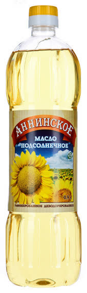Масло подсолнечное рафинированное 15х0,9л (54) (АНИНСКОЕ)