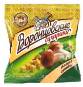 Сухарики "Воронцовские" 80г. 1х22 Белые Грибы (П-112 Р-14) Сухарики "Воронцовские" 80г. 1х22 Белые Грибы (П-112 Р-14)