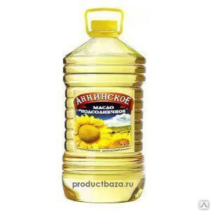 Масло подсолнечное рафинированное 4х5л (АНИНСКОЕ) (36)