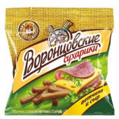 Сухарики "Воронцовские" 80г. 1х22 Ветчина и Сыр (П-112 Р-14) Сухарики "Воронцовские" 80г. 1х22 Ветчина и Сыр (П-112 Р-14)