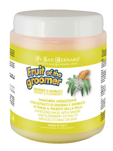 ISB Fruit of the Groomer Ginger&Elderbery Восстанавливающая маска с противовоспалительным эффектом 1 л ISB Fruit of the Groomer Ginger&Elderbery Восстанавливающая маска с противовоспалительным эффектом 1 л